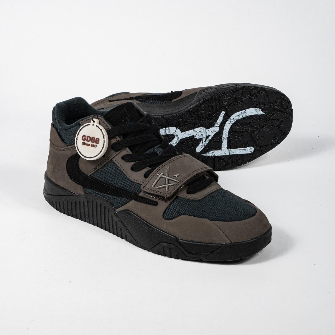 Sepatu Nike Travis Scott Jordan Jumpman Jack Trainer Dark Mocha Sneakers Authentic - Image 3