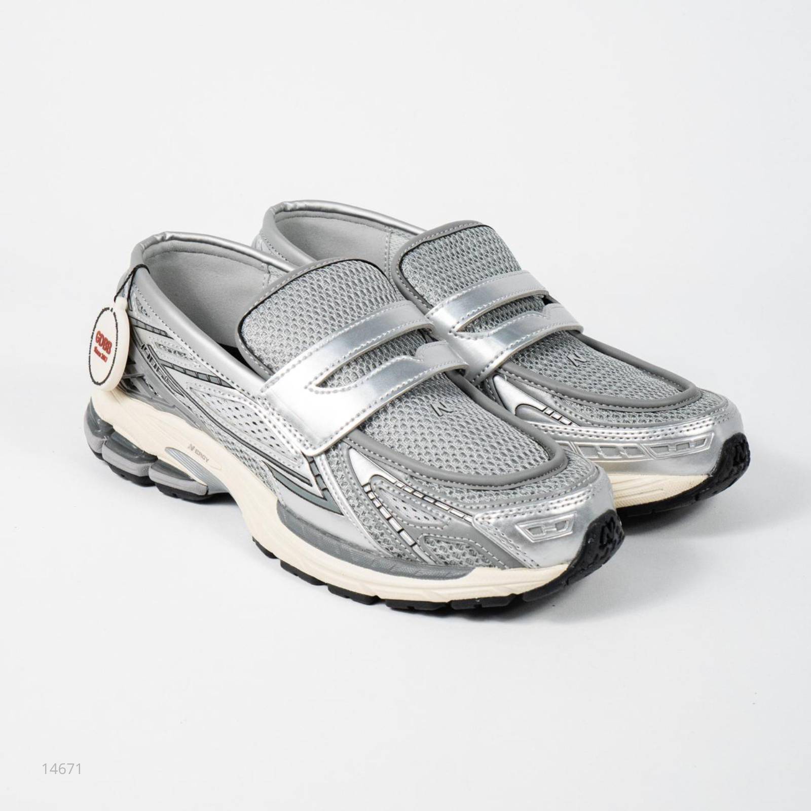 Sepatu New Balance NB 1906L Loafers Silver Shadow Grey Sneakers Authentic