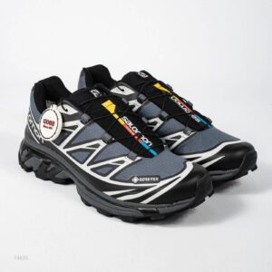 Sepatu Salomon XT6 XT-6 Goretex Black Ebony Sneakers Authentic