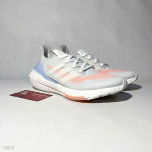 Adidas Ultraboost 21 2021 Crystal White Glow Pink Authentic