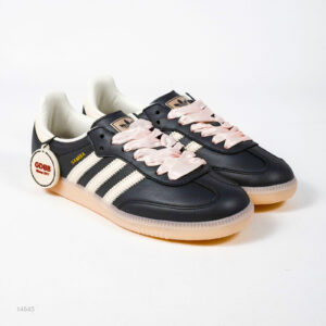 Sepatu Adidas Samba OG Core Black Wonder Quartz Pink Ribbon Sneakers Authentic