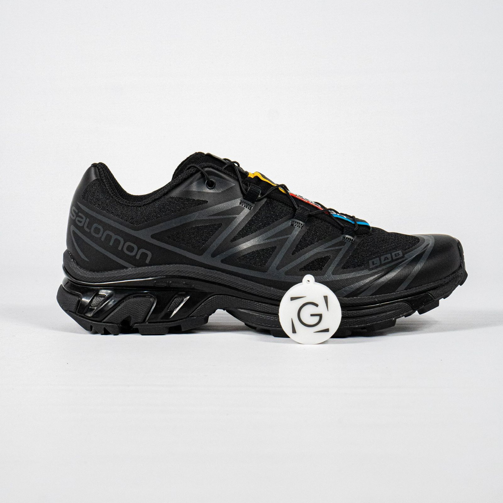 Salomon XT6 Black Phantom Allblack Tripleblack Sneakers Authentic - Image 2