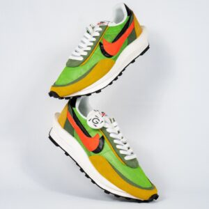 Sepatu Nike Sacai LD Waffle Undercover Green Gusto Sneakers Authentic