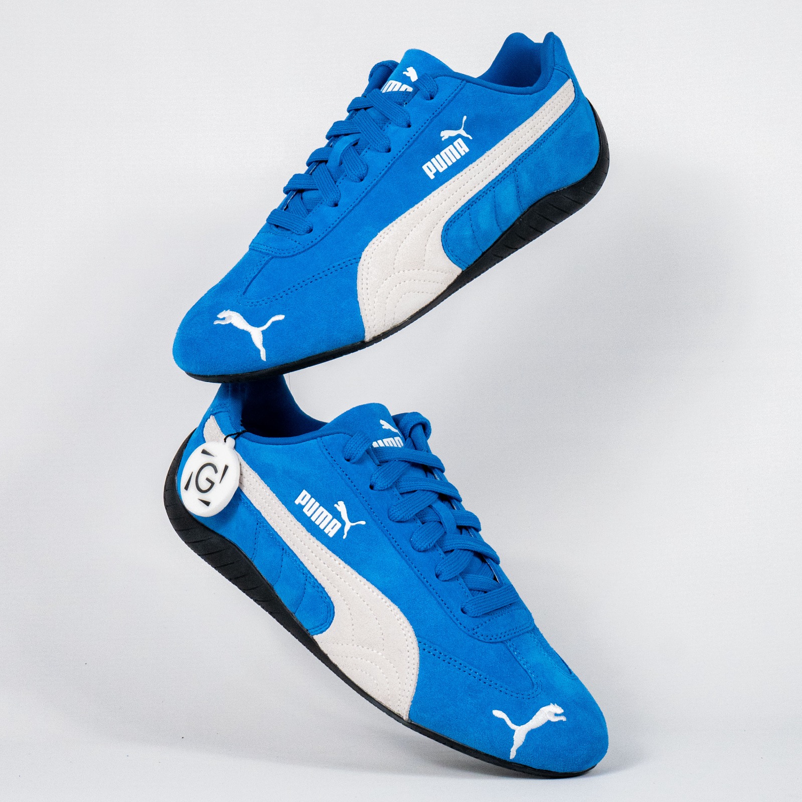 Sepatu Puma Speedcat OG Team Royal Blue White Sneakers Authentic