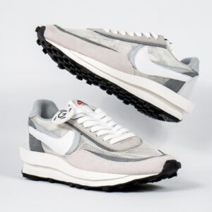 Sepatu Nike Sacai LD Waffle Summit White Grey Sneakers Authentic