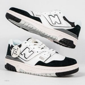 Sepatu NB 550 White Black Rain Cloud Sneakers Casual Authentic