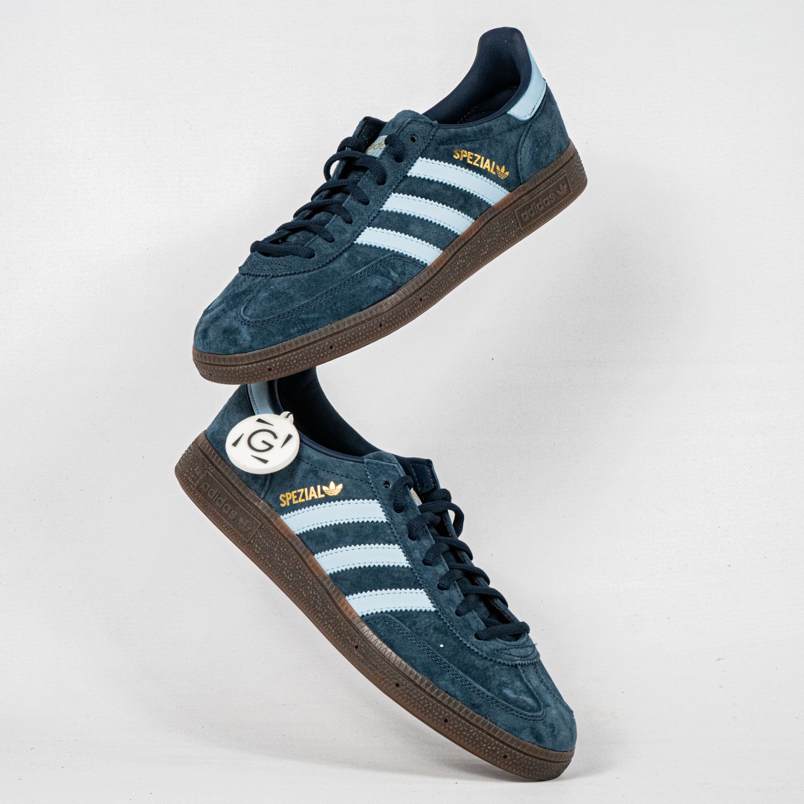 Sepatu Adidas Handball Spezial Collegiate Navy Gum Sneakers Authentic - Image 5