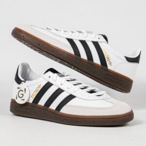 Sepatu Adidas Handball Spezial White Black Leather Sneakers Authentic
