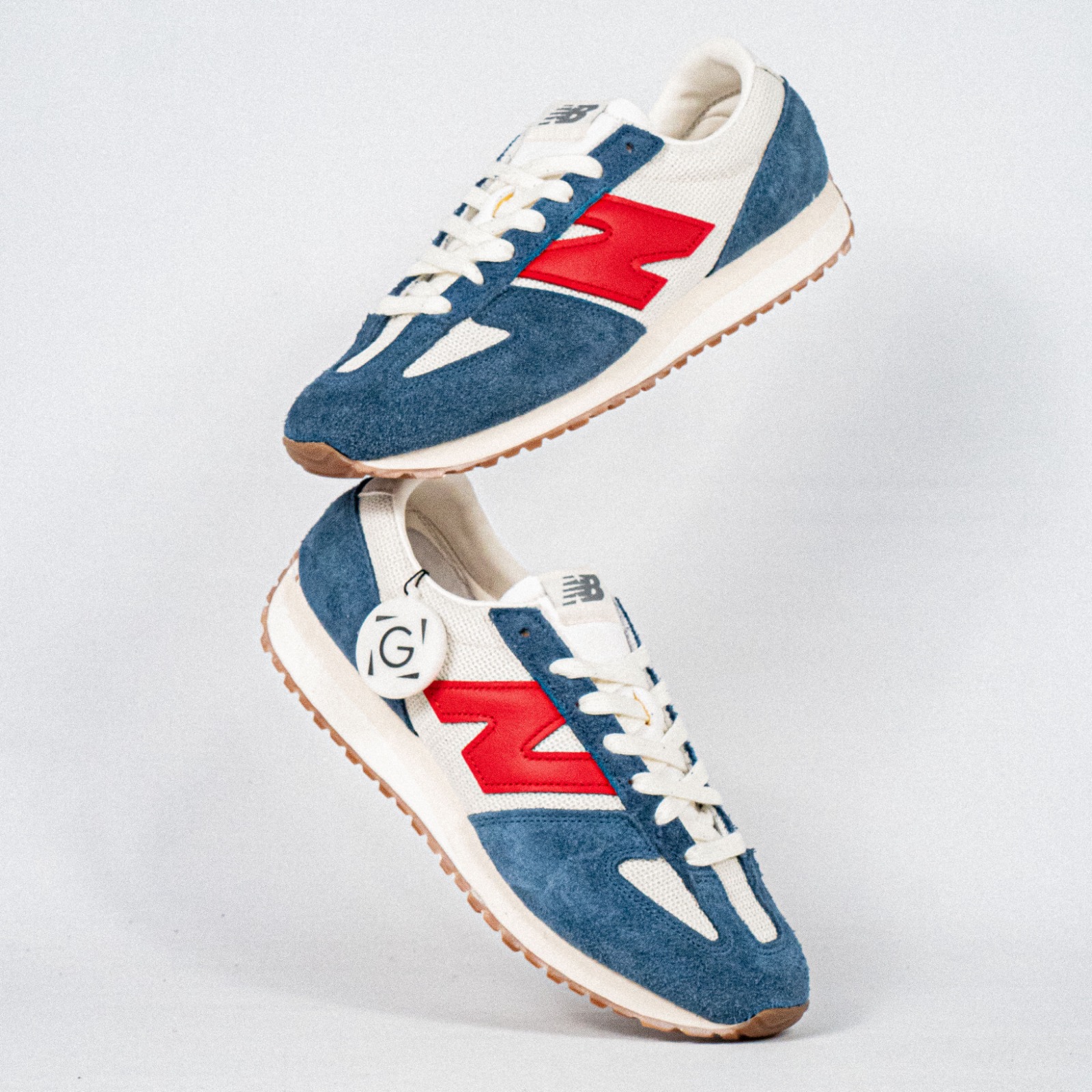 Sepatu NB New Balance 471 Navy True Red Sneakers Authentic - Image 5