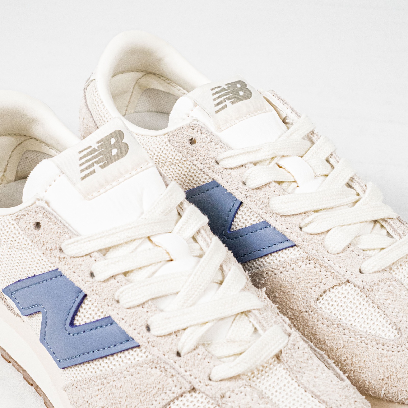 Sepatu NB New Balance 471 Timberwolf Beige Blue Sneakers Authentic - Image 4