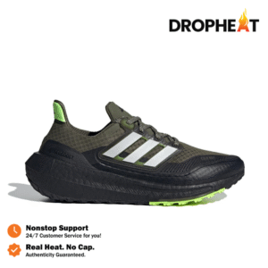 Sepatu Adidas Ultraboost 23 2023 Light Olive Green Sneakers Authentic