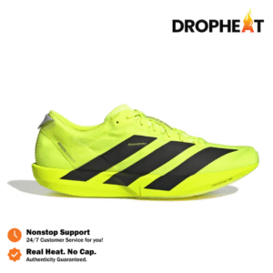 Sepatu Adidas Adizero Adios 9 Lucid Lemon Black Sneakers Authentic