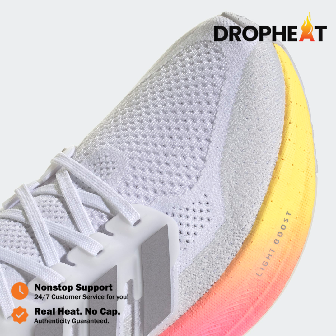 Sepatu Adidas Ultraboost 5 White Multicolor Running Sneakers Authentic - Image 5