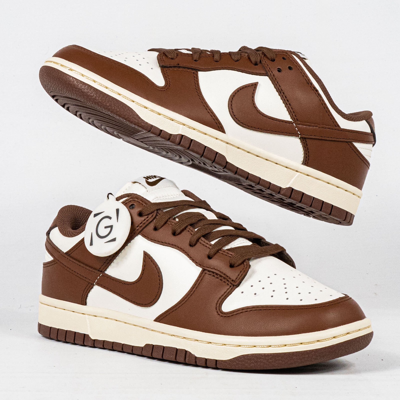 Nike Dunk Low Mocha Cacao Wow Brown Sail Coconut Milk Authentic