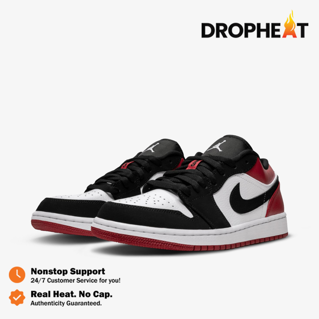 Air Jordan 1 Low Black Toe Authentic - Image 4