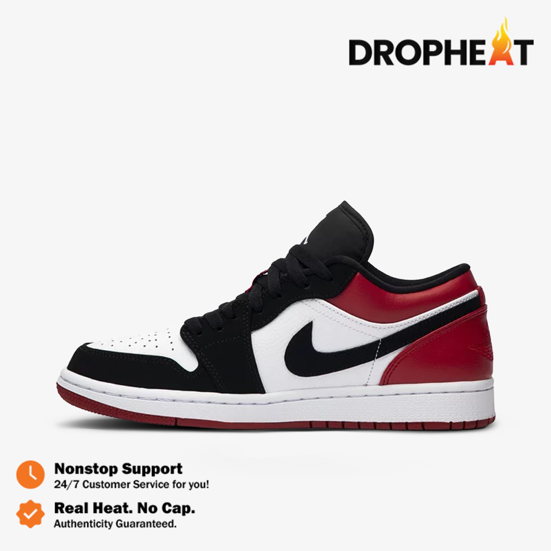 Air Jordan 1 Low Black Toe Authentic - Image 2