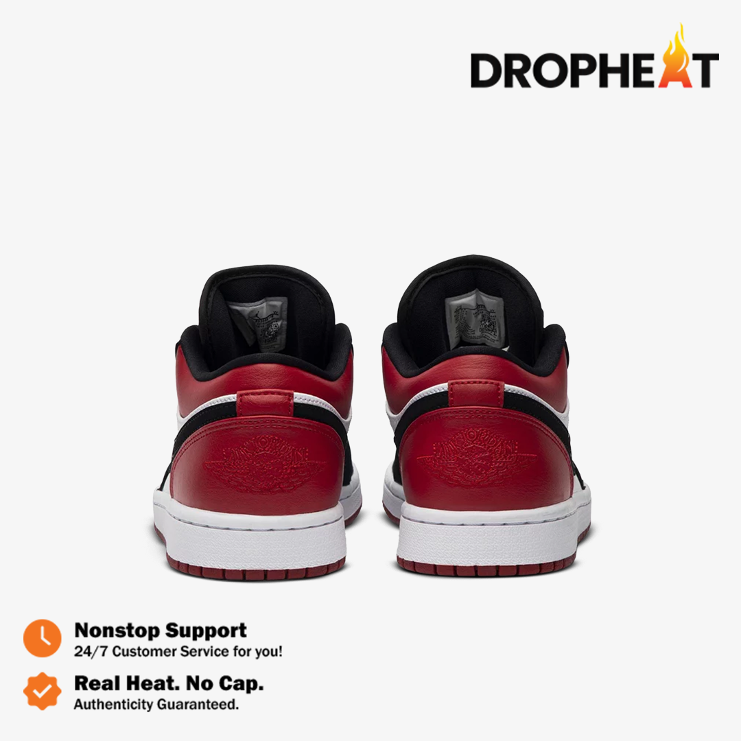 Air Jordan 1 Low Black Toe Authentic - Image 5