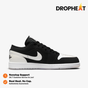 Nike Air Jordan 1 Low SE Diamond Shorts Blackwhite Authentic