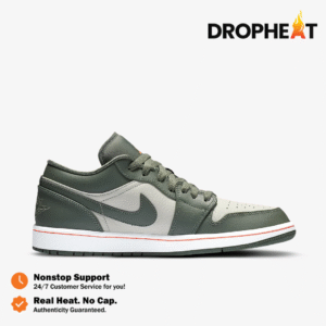 Nike Air Jordan 1 Low Military Green 2019 Green Olive Authentic