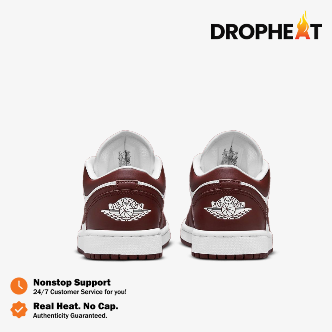 Nike Air Jordan 1 Low Team Red Bronze Eclipse Authentic - Image 5