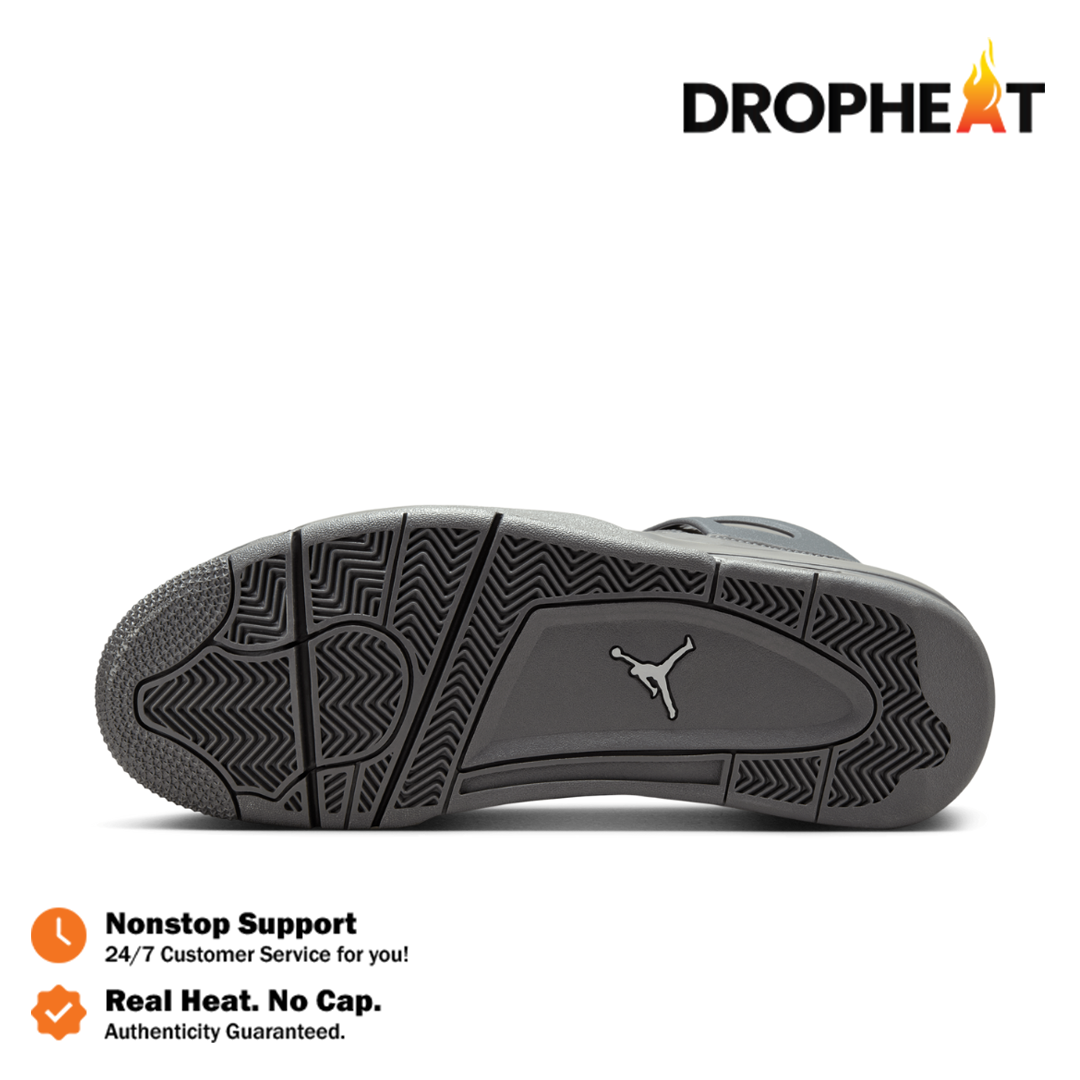 Sepatu Nike Air Jordan 4 SE Paris Olympics Wet Cement Grey Sneakers Authentic - Image 2