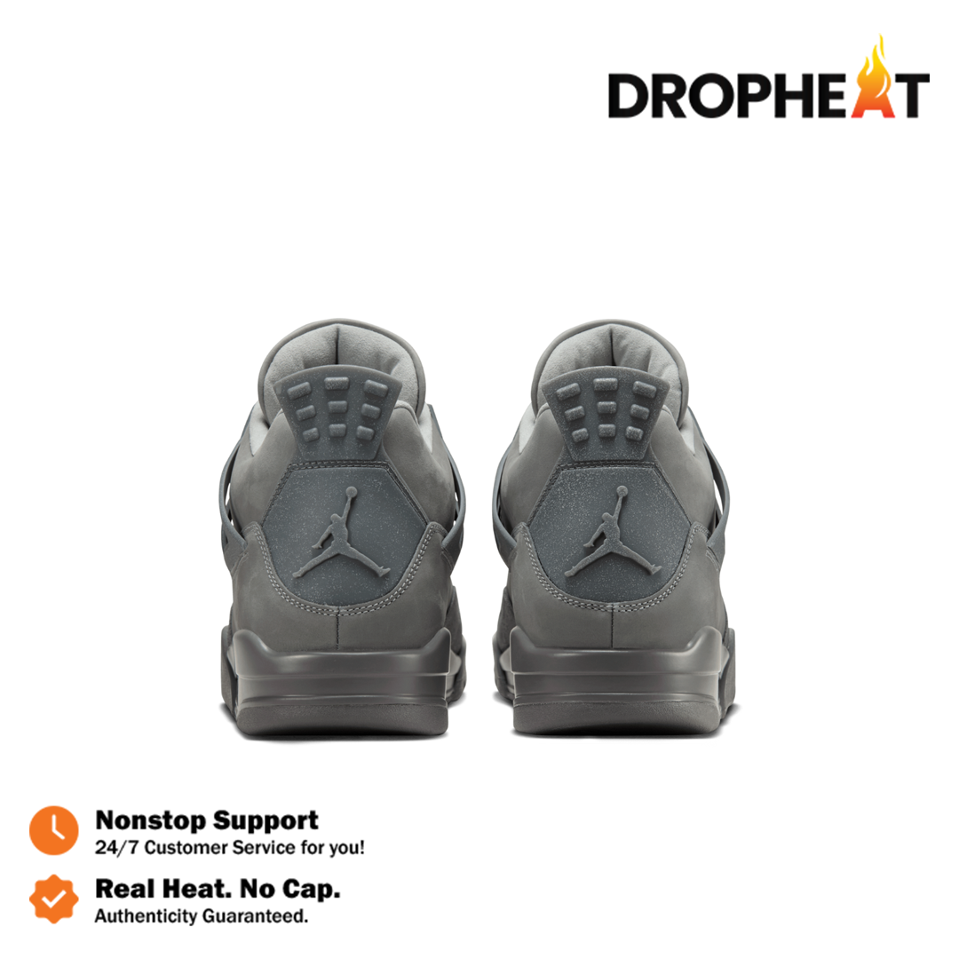 Sepatu Nike Air Jordan 4 SE Paris Olympics Wet Cement Grey Sneakers Authentic - Image 3