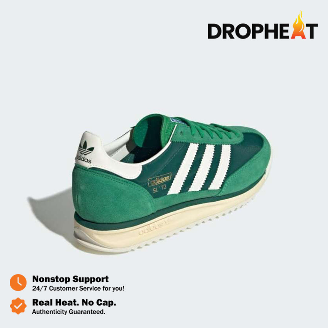 Sepatu Adidas SL 72 OG Collegiate Green Park Sneakers Authentic - Image 4