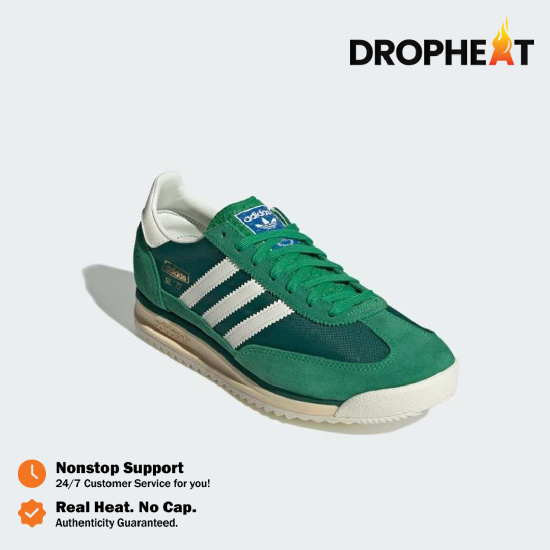 Sepatu Adidas SL 72 OG Collegiate Green Park Sneakers Authentic - Image 3