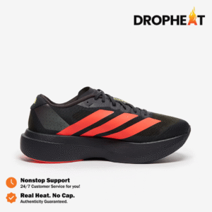 Sepatu Adizero EVO SL Black Lucid Red Sneakers Authentic