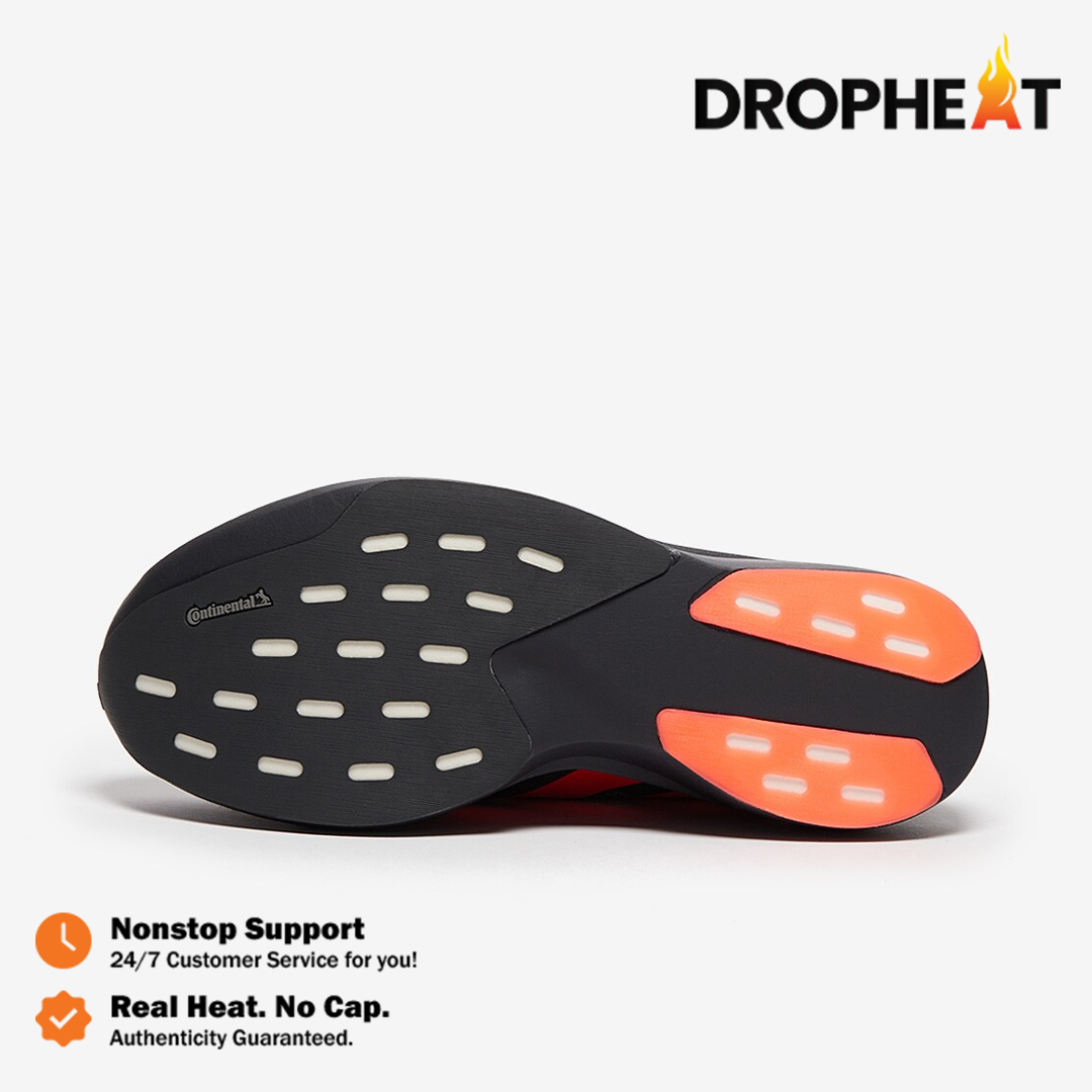 Sepatu Adizero EVO SL Black Lucid Red Sneakers Authentic - Image 3