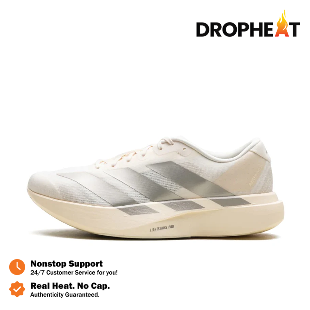 Sepatu Adizero Evo SL Wonder White Tan Vanilla Sneakers Authentic - Image 2