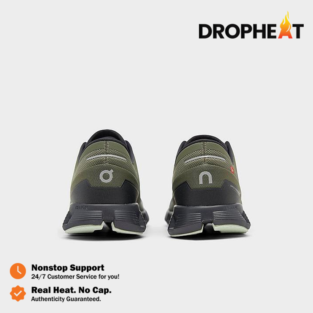 Sepatu On Running On Cloud X3 Olive Reseda Sneakers Authentic - Image 5