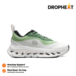 Sepatu On Running Cloudtilt 2.0 White Green Sneakers Authentic