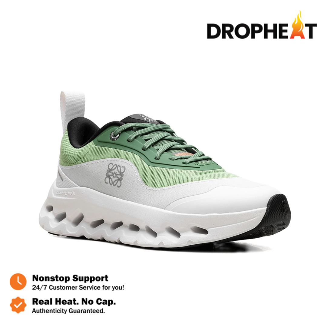 Sepatu On Running Cloudtilt 2.0 White Green Sneakers Authentic - Image 4