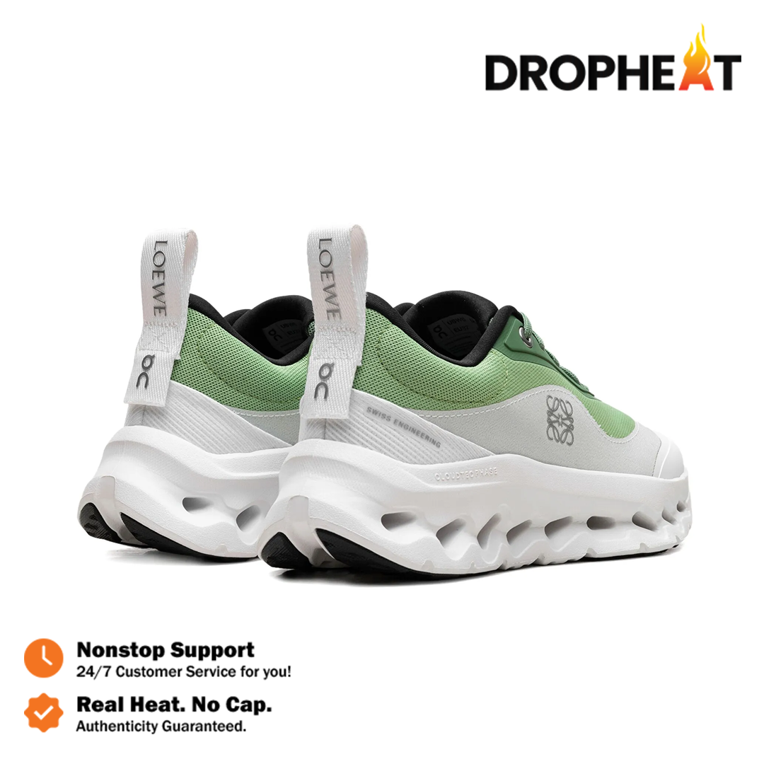 Sepatu On Running Cloudtilt 2.0 White Green Sneakers Authentic - Image 5