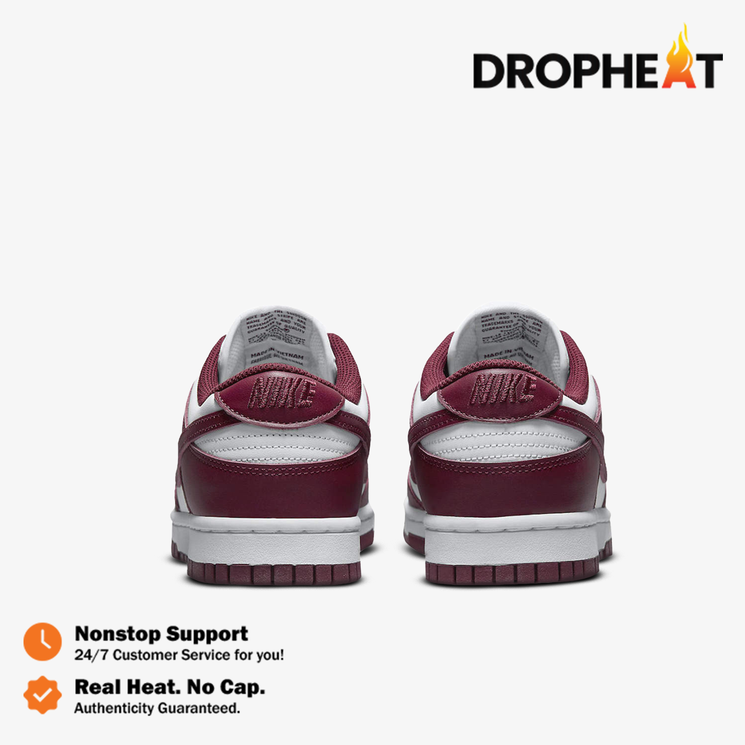 Nike Dunk Low Team Red Bordeaux Dark Beetroot Authentic - Image 5