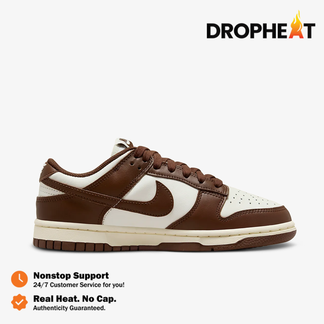 Nike Dunk Low Mocha Cacao Wow Brown Sail Coconut Milk Authentic
