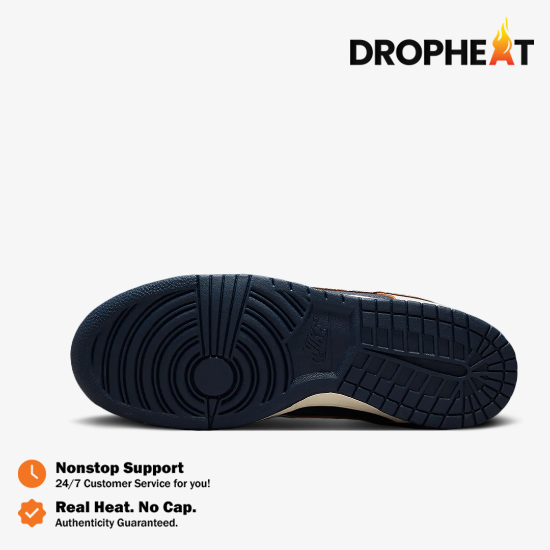 Nike SB Dunk Low HUF New York White Navy Blue Authentic - Image 3