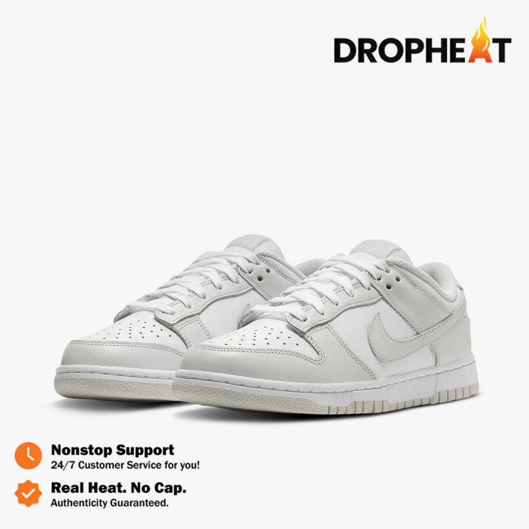 Nike Dunk Low Retro Photon Dust White Authentic - Image 4