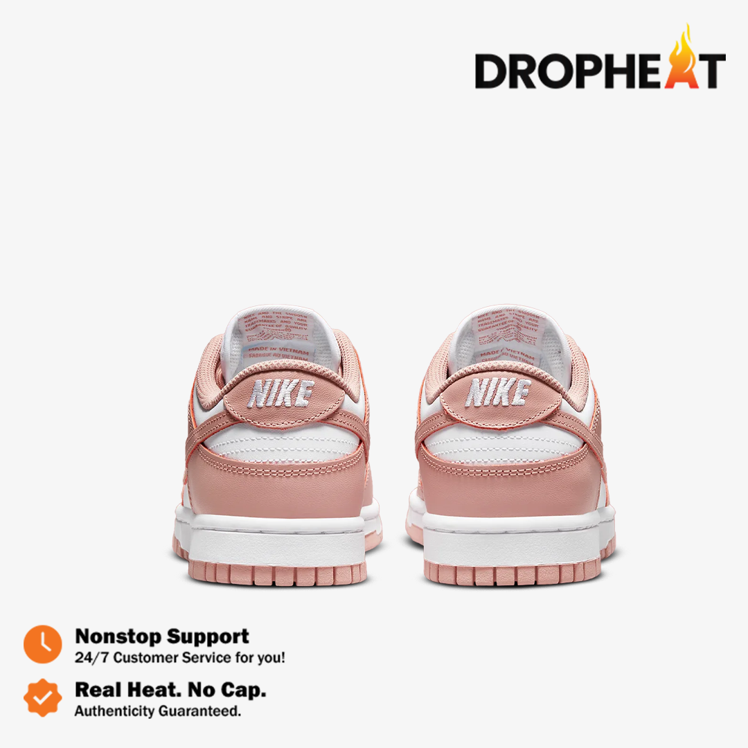 Nike Dunk Low Rose Whisper White Rose Whisper Style Authentic - Image 5