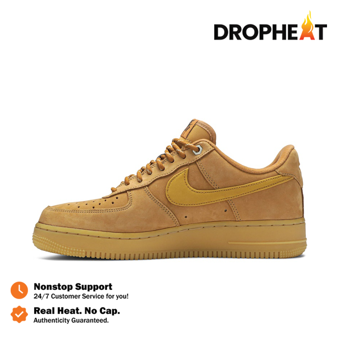 Nike Air Force 1 Low Flax Gum Light Brown Wheat Gum Authentic - Image 2