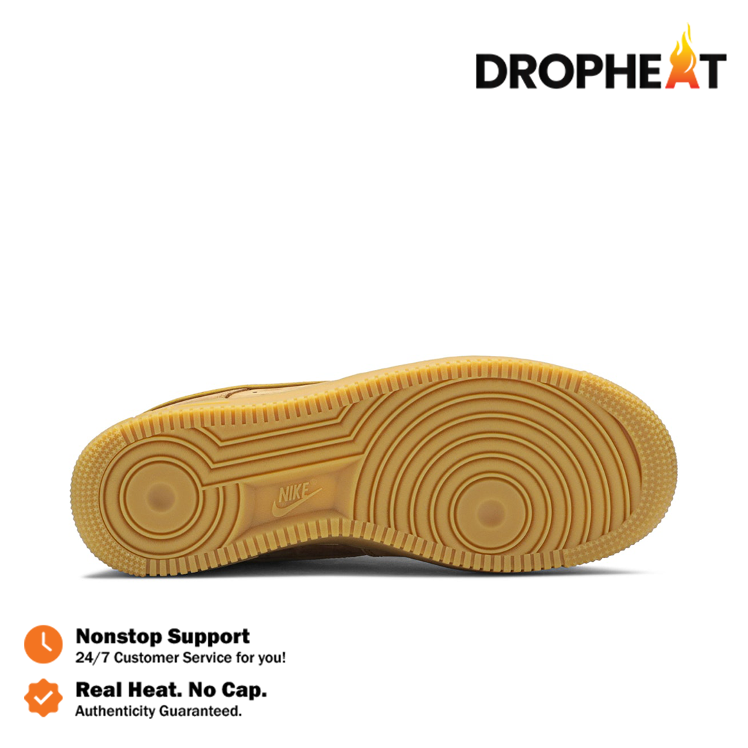 Nike Air Force 1 Low Flax Gum Light Brown Wheat Gum Authentic - Image 3