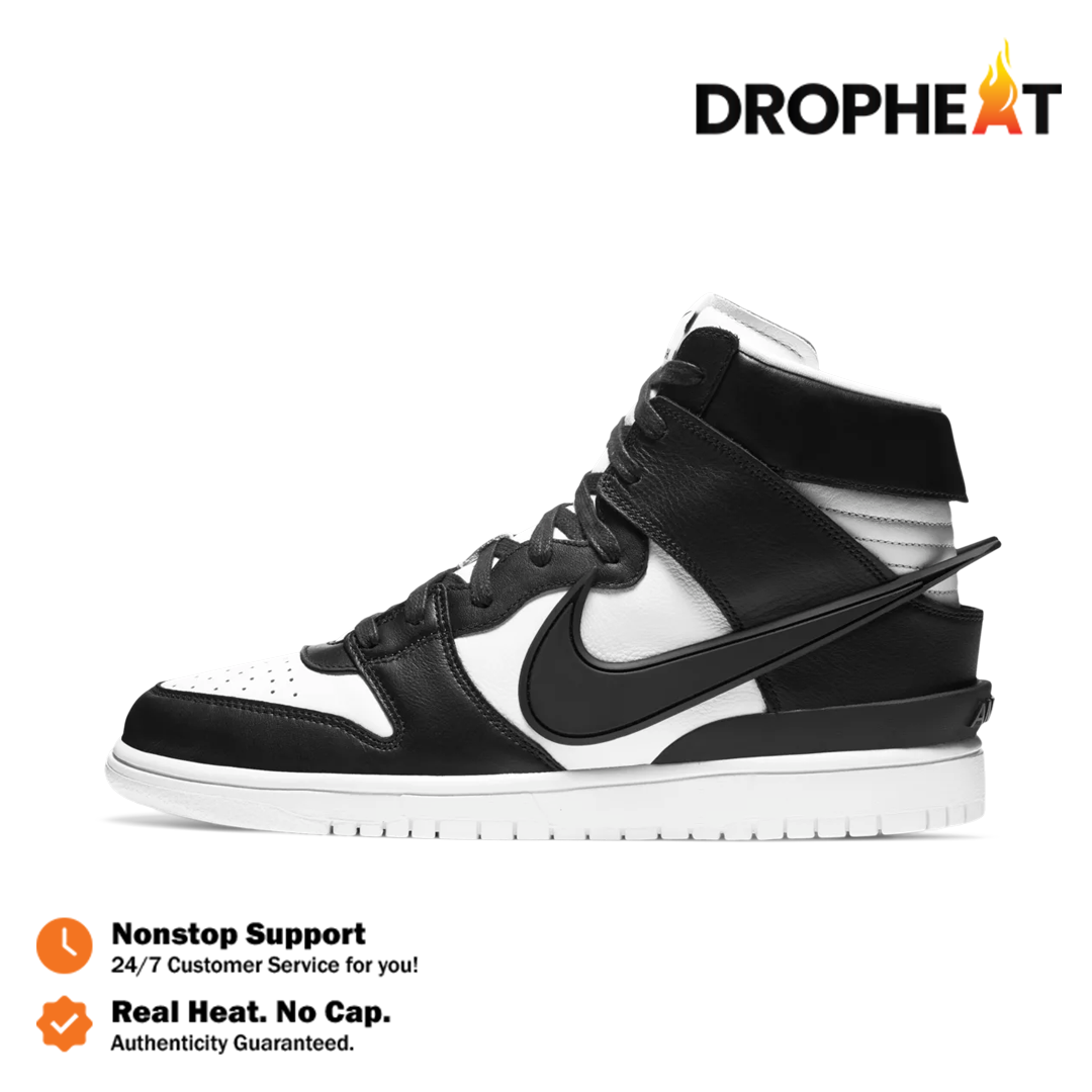 Nike Dunk High x AMBUSH High Ambush Blackwhite Authentic - Image 2