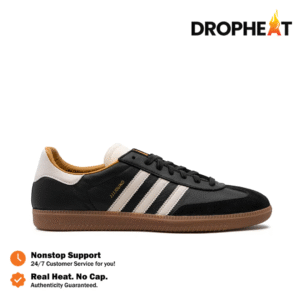 Sepatu Adidas Samba OG JJJJound Black Cream White Sneakers Authentic