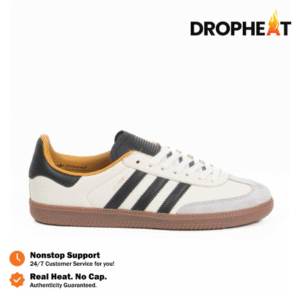 Sepatu Adidas Samba OG JJJJound White Cream Coreblack Sneakers Authentic