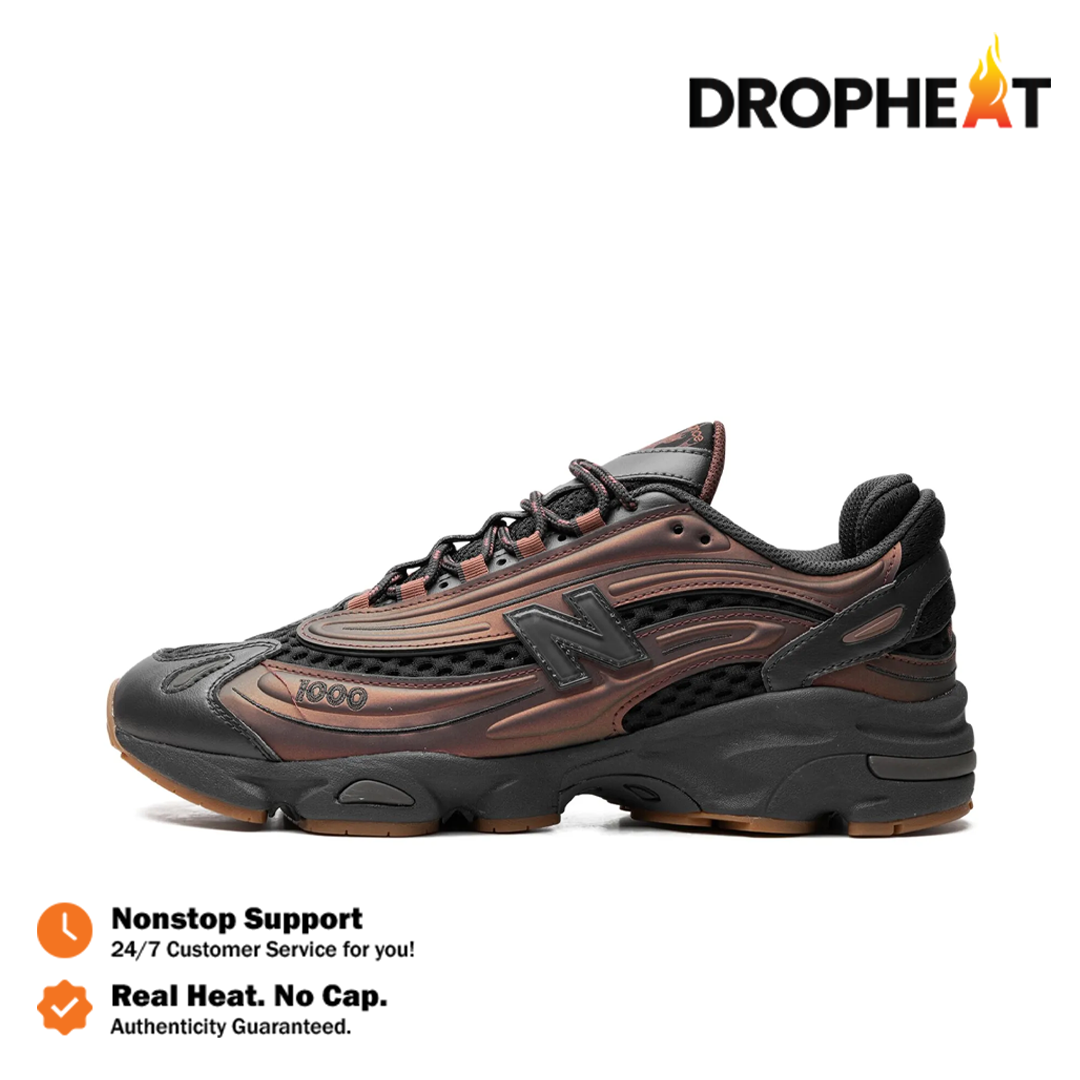 Sepatu New Balance 1000 x Joe Freshgoods Black Ice Sneakers Authentic - Image 2