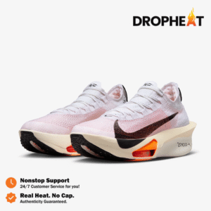 Sepatu Running Nike Air Zoom Alphafly Next% 3 Prototype White Authentic Sneakers