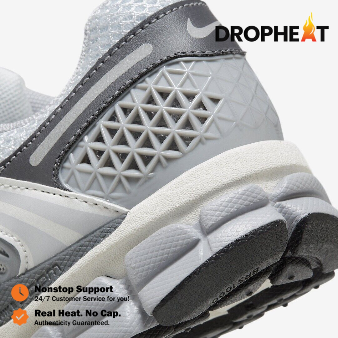 Sepatu Nike Zoom Vomero 5 Wolf Grey Cool Grey Sneakers Authentic - Image 3