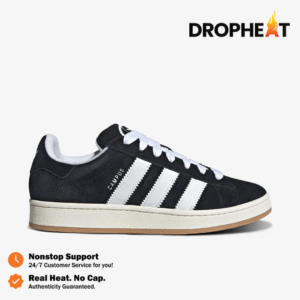 Adidas Campus 00s Black Cloudwhite Coreblack Gum Authentic