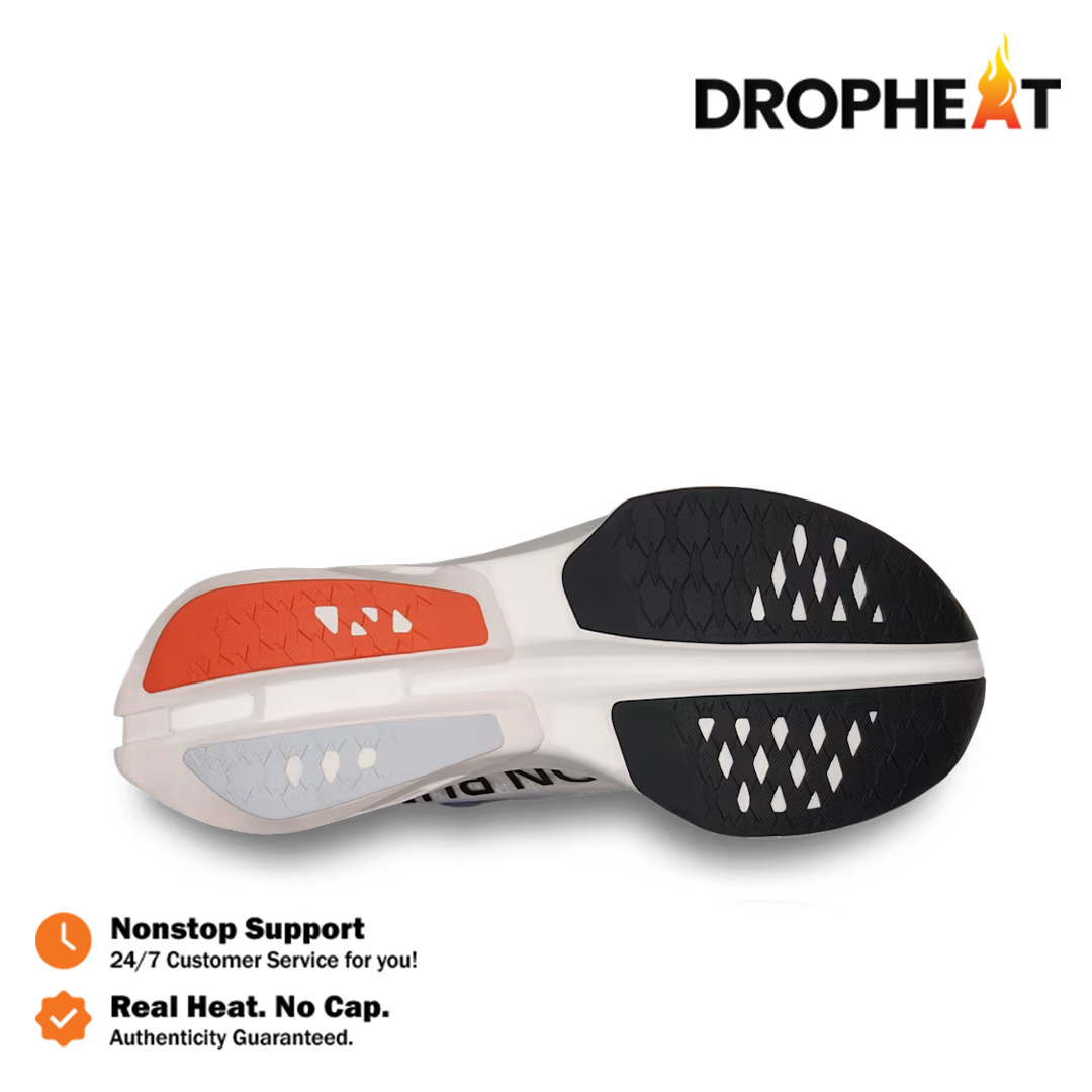 On Running On Cloudboom Strike Flame White Flame Prism Capsule Sneakers Authentic - Image 3